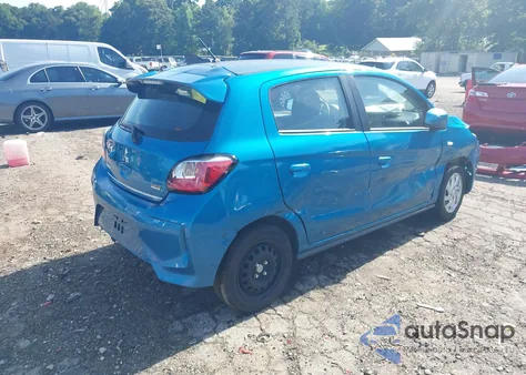 2024 Mitsubishi Mirage Es/Le z USA, uszkodzony, nr VIN ML32AUHJ5RH007361